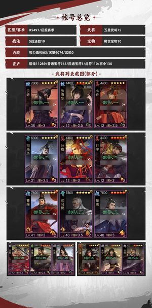 率土之滨官服试师号，不议价