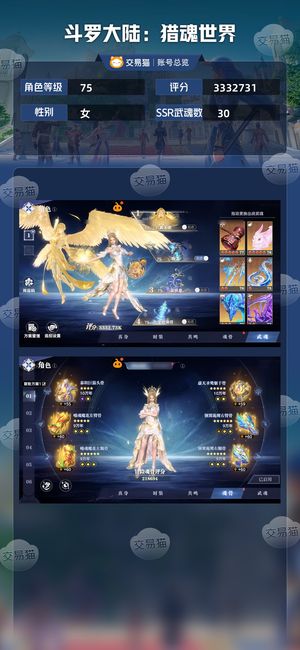 斗罗大陆：猎魂世界【75级】满星唐昊千仞雪，有剩余星神玉