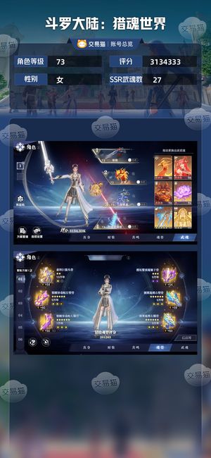 斗罗大陆：猎魂世界【73级】 敏攻莫长歌号