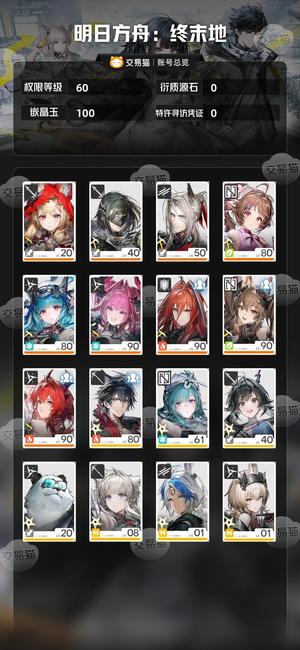 明日方舟：终末地【60级】4Up带专武