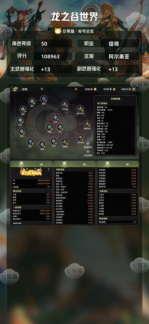 龙之谷世界【50级狙翎】10.89菊花百爆伤50首领