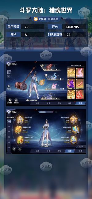 斗罗大陆：猎魂世界【75级】 一口价，不入手就下架