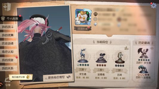 第五人格【79级】 36金、192紫、里面东西巨多