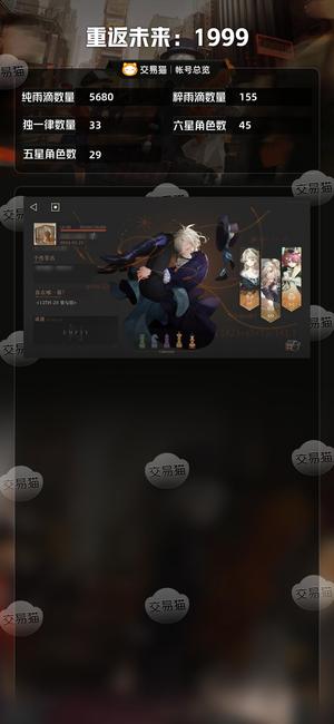 重返未来：1999【45六星角色】全限定，满塑贝利尔限定都有塑造