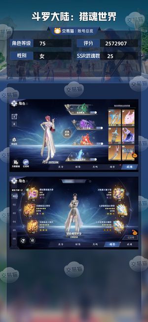 斗罗大陆：猎魂世界【75级】红五蜘蛛队，5神赐