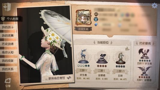 第五人格【45级】第五人格官服