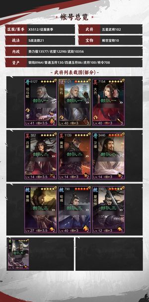 率土之滨试师号，司马懿等核心多