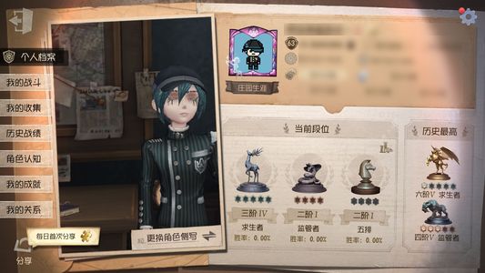 第五人格【63级】雨宫莲坂本龙司最原终一