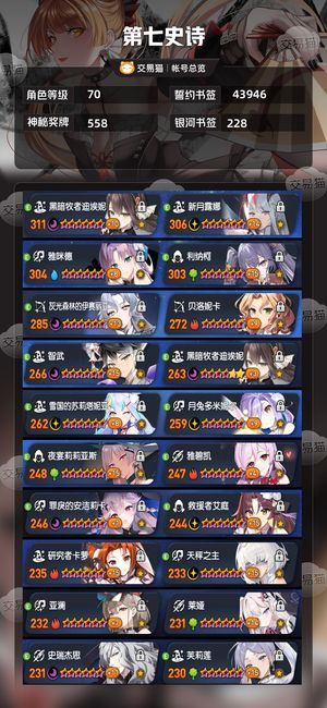 第七史诗【70级】