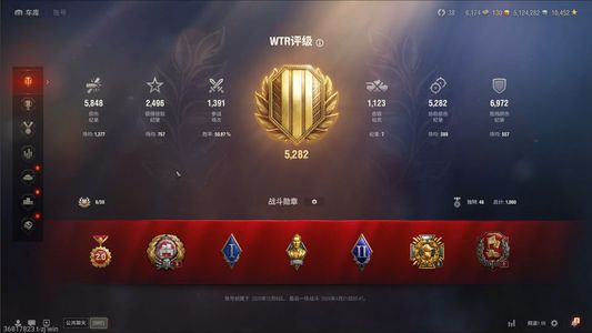 坦克世界X坦克6 金币坦克2 坦克10 债券6174 金币130 银币5124282