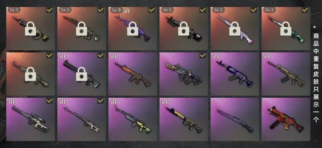 绝地求生（PUBG）生存等级1201 名誉等级4 成长武器6 载具16 枪皮82 9级美杜莎伊芙