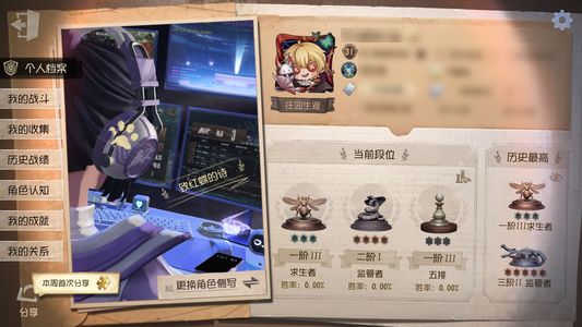 第五人格【31级】 星之王，温室，多金皮紫皮