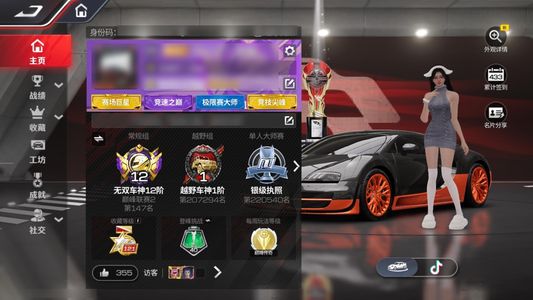 巅峰极速【苹果版】几辆满阶珍藏13.7万钻