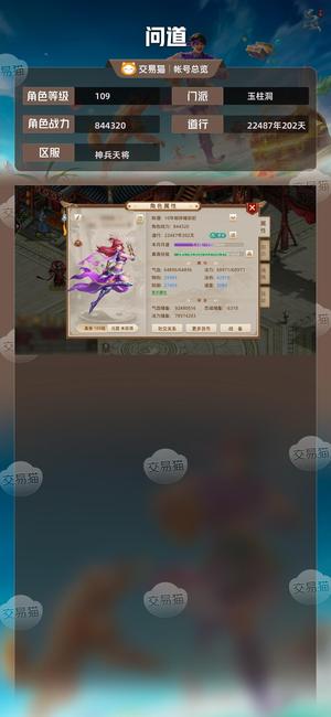 问道【109级玉柱洞】 养老队伍号