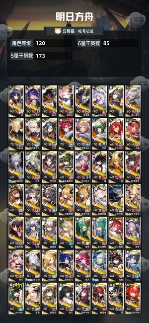 明日方舟【120级】艾拉、丰川祥子、玛露希尔