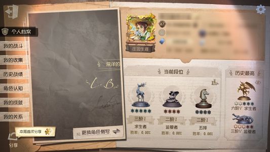 第五人格【47级】 囚徒小情，二限皮，联动皮