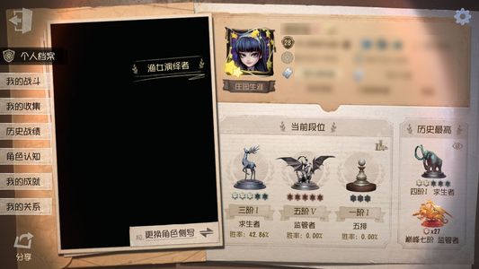 第五人格【28级】可小刀送邮箱