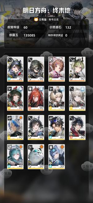 明日方舟：终末地【60级】 余庄电队物理队