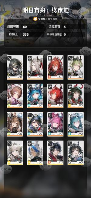 明日方舟：终末地【60级】 明日方舟终末地官服