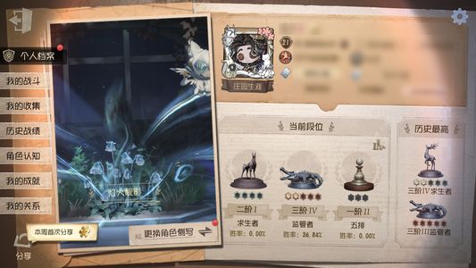 第五人格【21级】 超欧号，极品双字ID