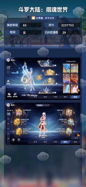 斗罗大陆：猎魂世界【65级】 精品精调号6k氪值