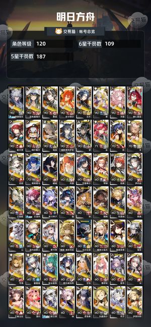 明日方舟【120级】 388干员202皮肤