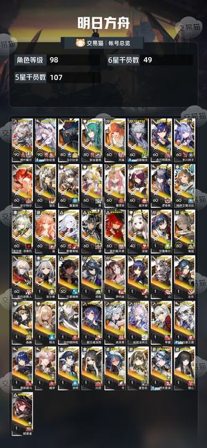 明日方舟【98级】 超大杯都有很多地图没挖