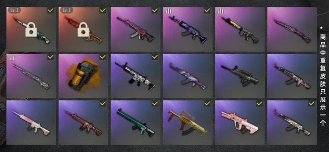 绝地求生（PUBG）生存等级20 名誉等级2 成长武器1 载具6 枪皮79