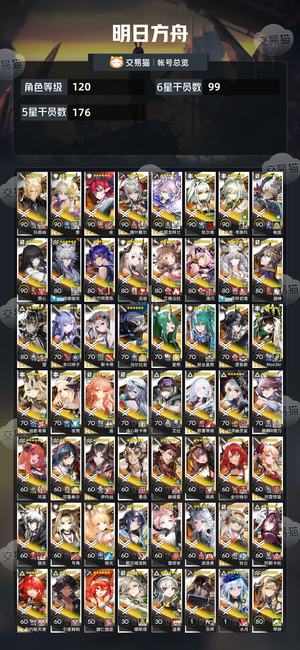 明日方舟【120级】 280抽且全联动，超大杯齐全
