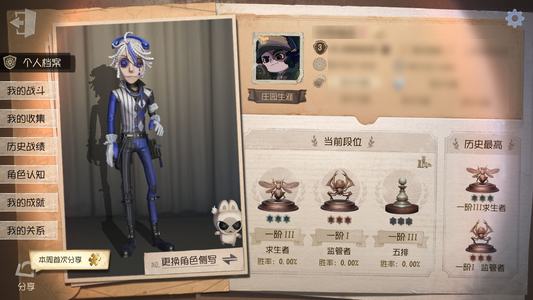 第五人格【3级】 柴郡猫小号
