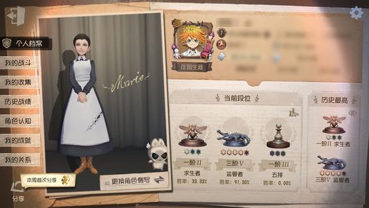 第五人格【7级】 伊莎贝拉 虚妄挂件