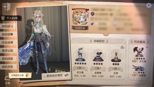 第五人格【9级】斗牛士此在无栖