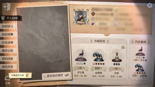 第五人格【5级】园丁二限加页手记任务全满