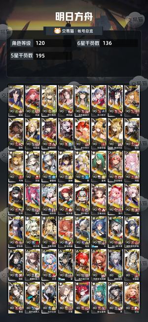明日方舟【120级】真全图全联动，高练.