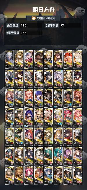 明日方舟【120级】超多幻神，超高练