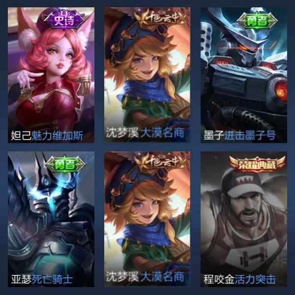 王者荣耀【24英雄4皮肤】星耀号，便宜出售