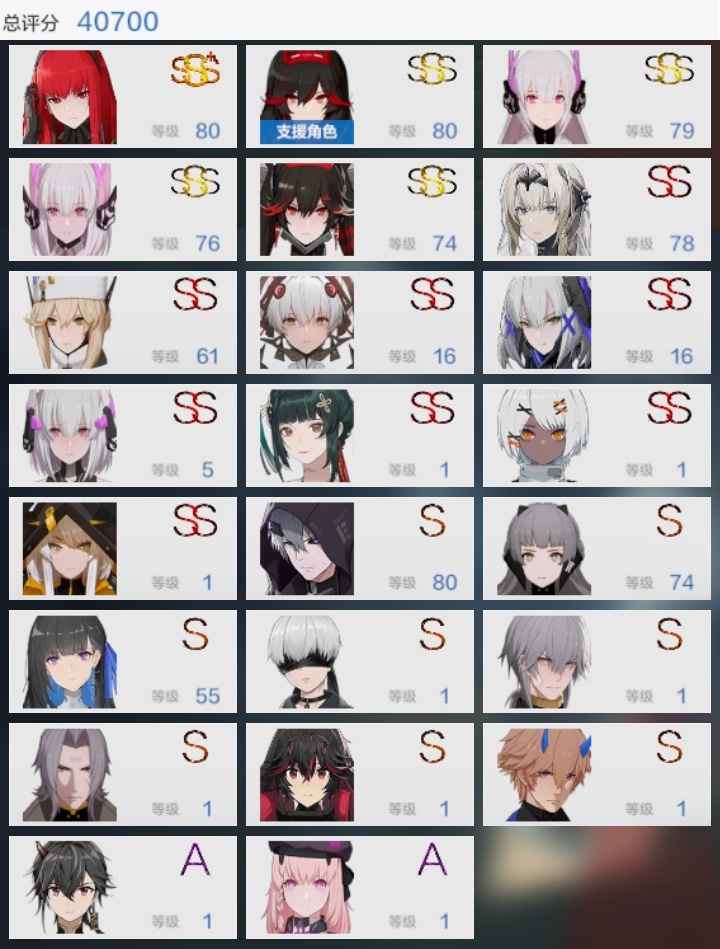 战双帕弥什【87级】SS深痕花嫁物队开局 官服活绑